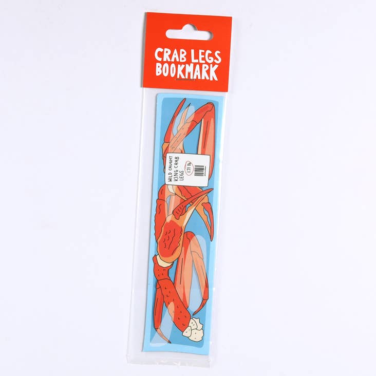 Crab Legs Bookmark (it's die cut!)