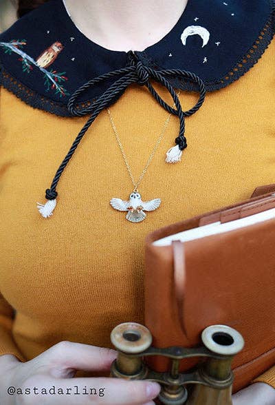 Barn Owl Necklace