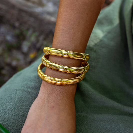 Earthbound Bangle - Gold