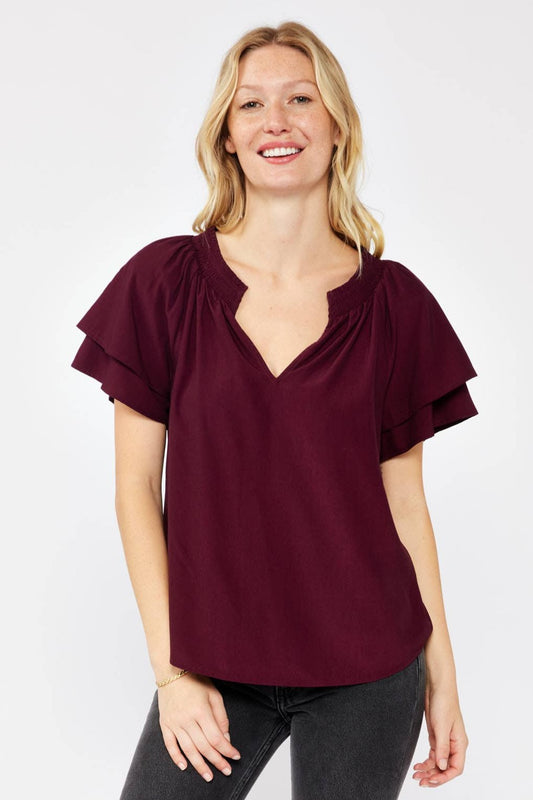 Vino Double Sleeve Top