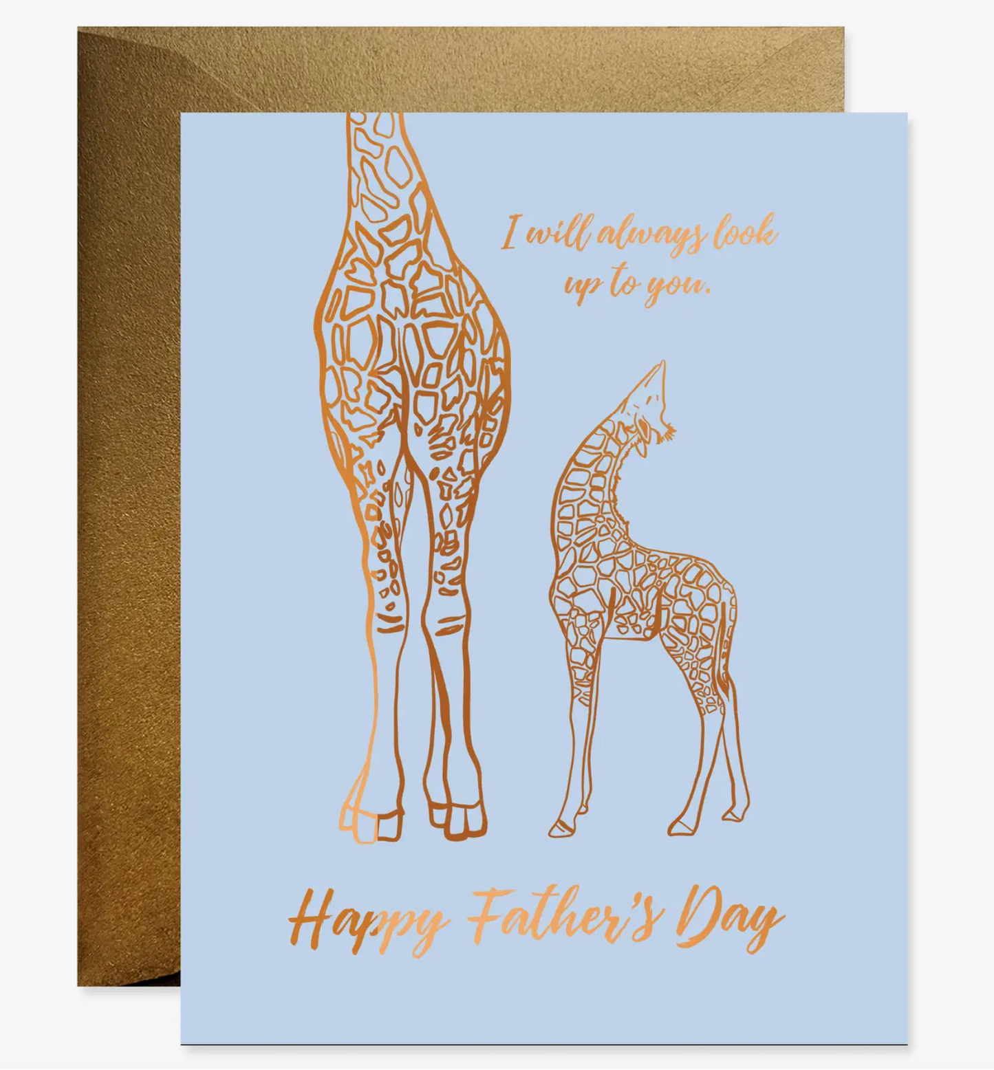 Look Up To Dad Father's Day Card